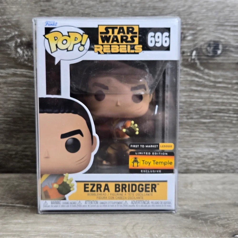 Funko Star Wars Rebels Ezra Bridger #696 Toy Temple First To Market Excel W/ Pro